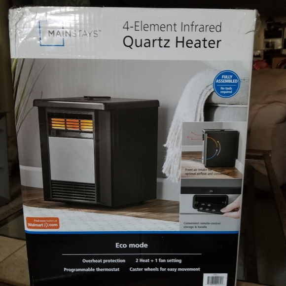Mainstays | Other | Infrared Heater With Remote | Poshmark